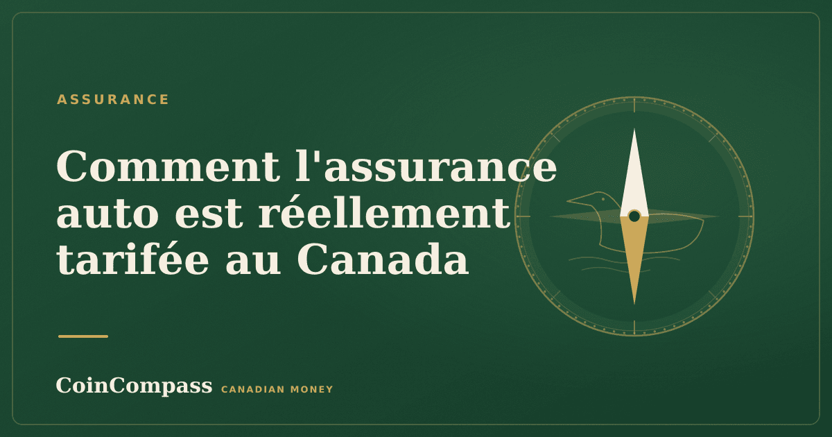 Comment l'assurance auto est réellement tarifée au Canada — Assurance · CoinCompass