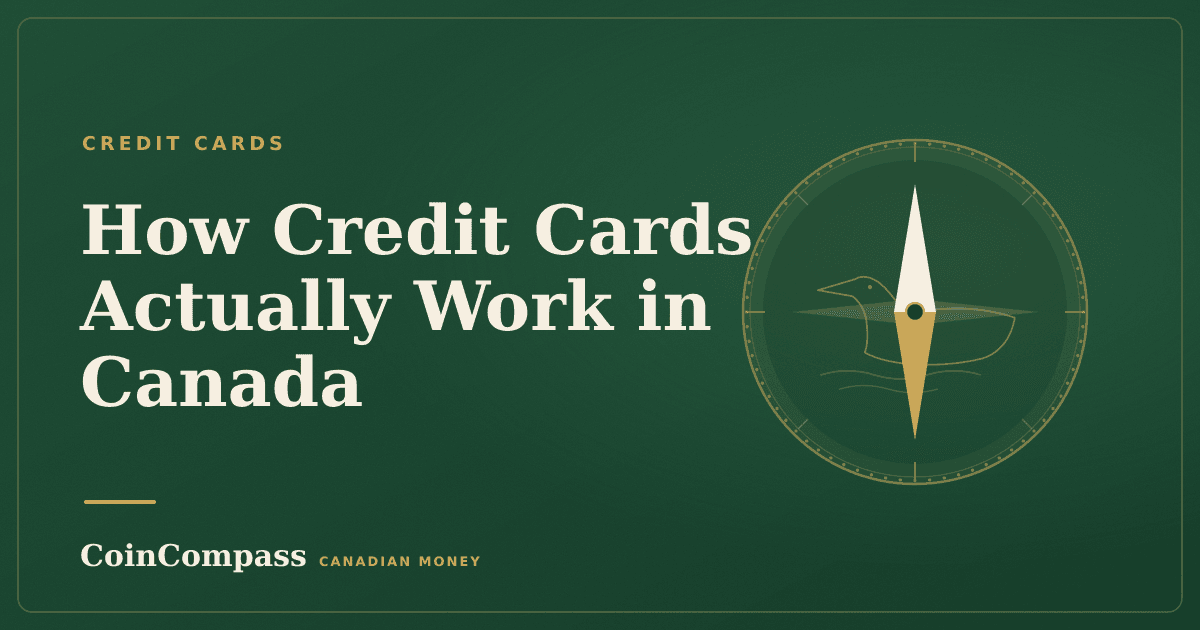 How Credit Cards Actually Work in Canada — Credit cards · CoinCompass