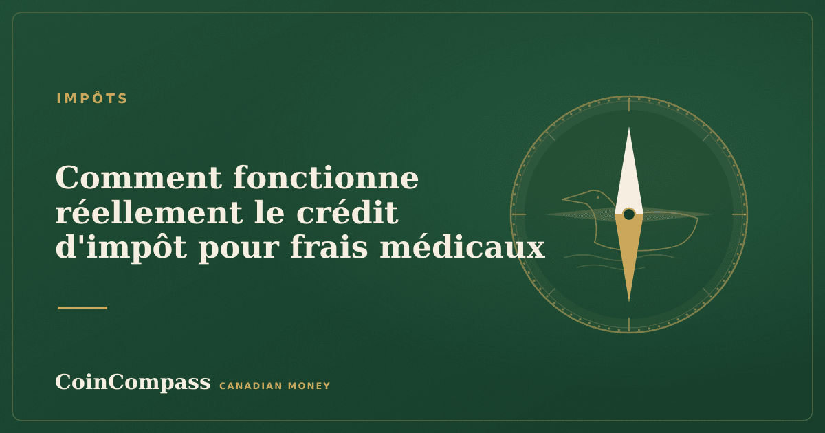 Comment fonctionne réellement le crédit d'impôt pour frais médicaux — Impôts · CoinCompass