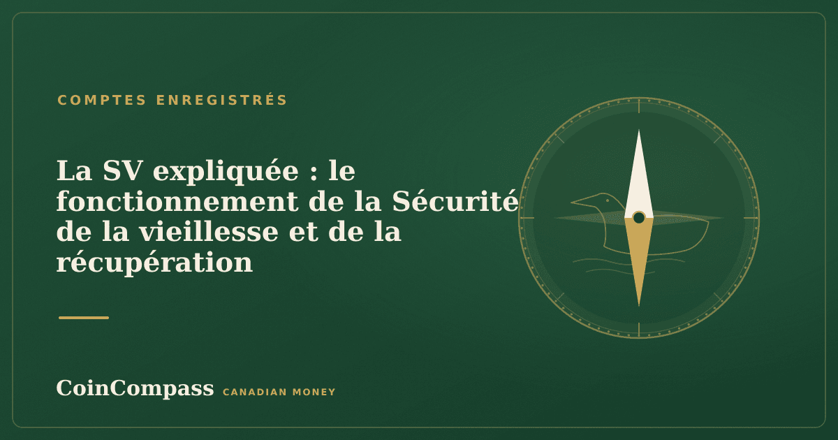 La SV expliquée : le fonctionnement de la Sécurité de la vieillesse et de la récupération — Comptes enregistrés · CoinCompass