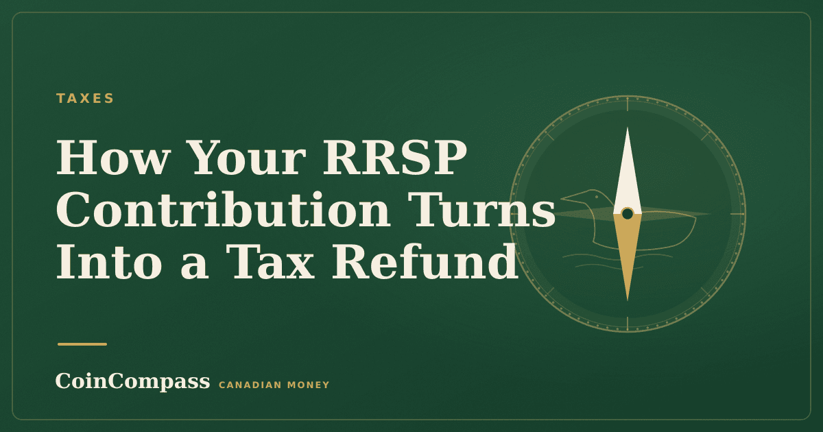 How Your RRSP Contribution Turns Into a Tax Refund — Taxes · CoinCompass
