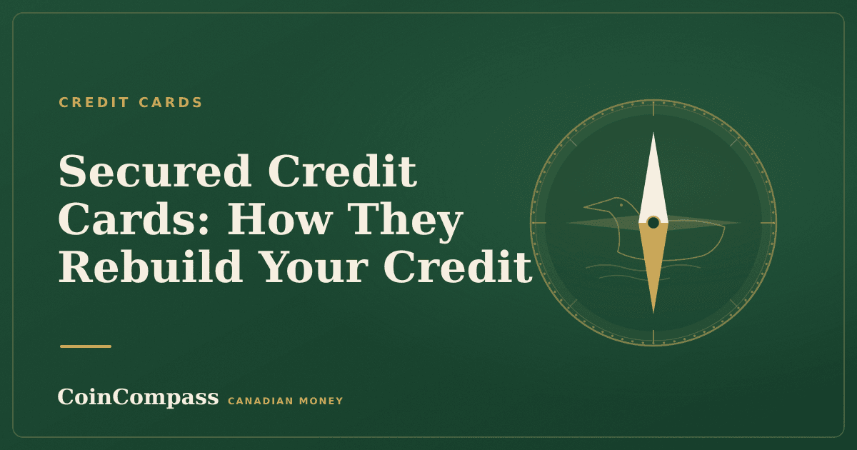 Secured Credit Cards: How They Rebuild Your Credit — Credit cards · CoinCompass