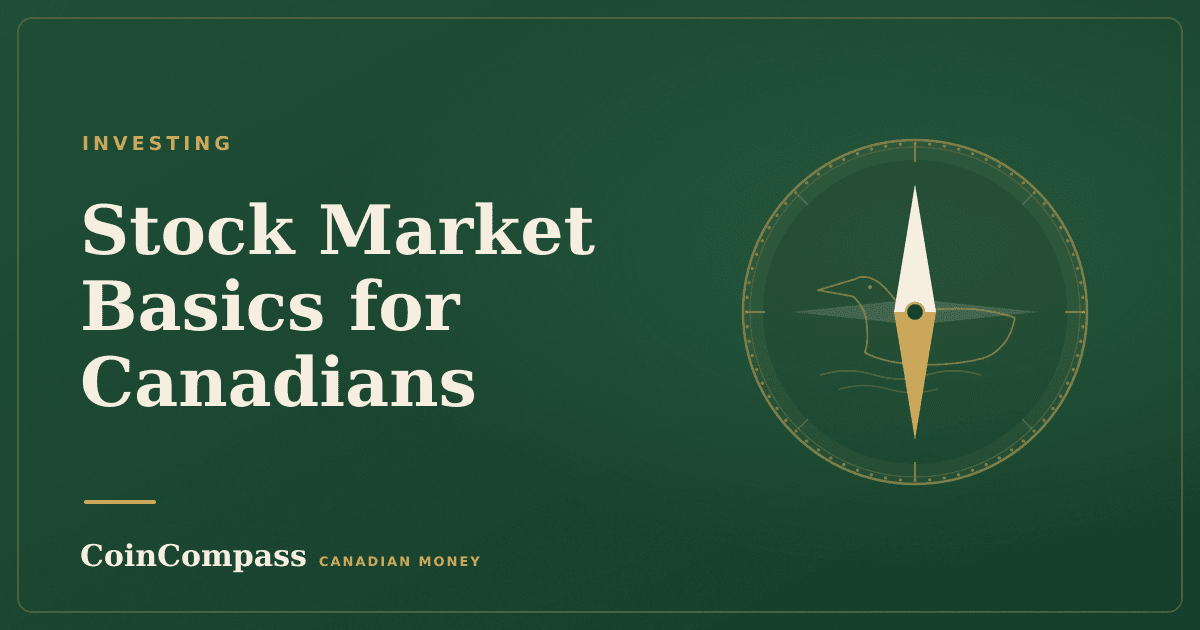 Stock Market Basics for Canadians — Investing · CoinCompass