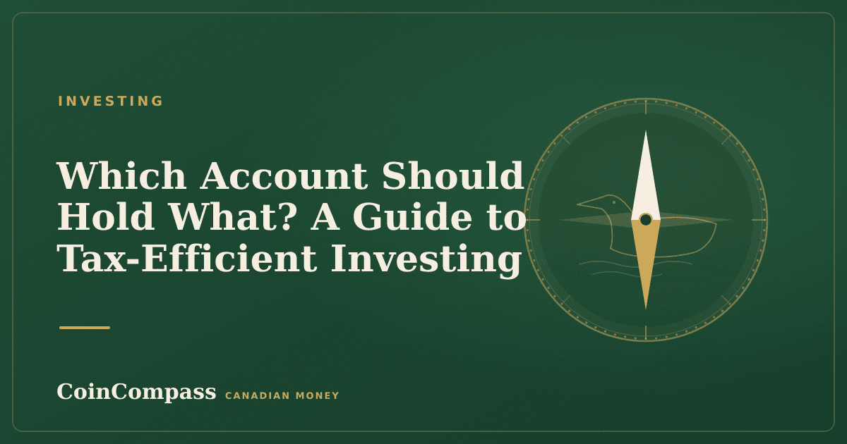 Which Account Should Hold What? A Guide to Tax-Efficient Investing — Investing · CoinCompass