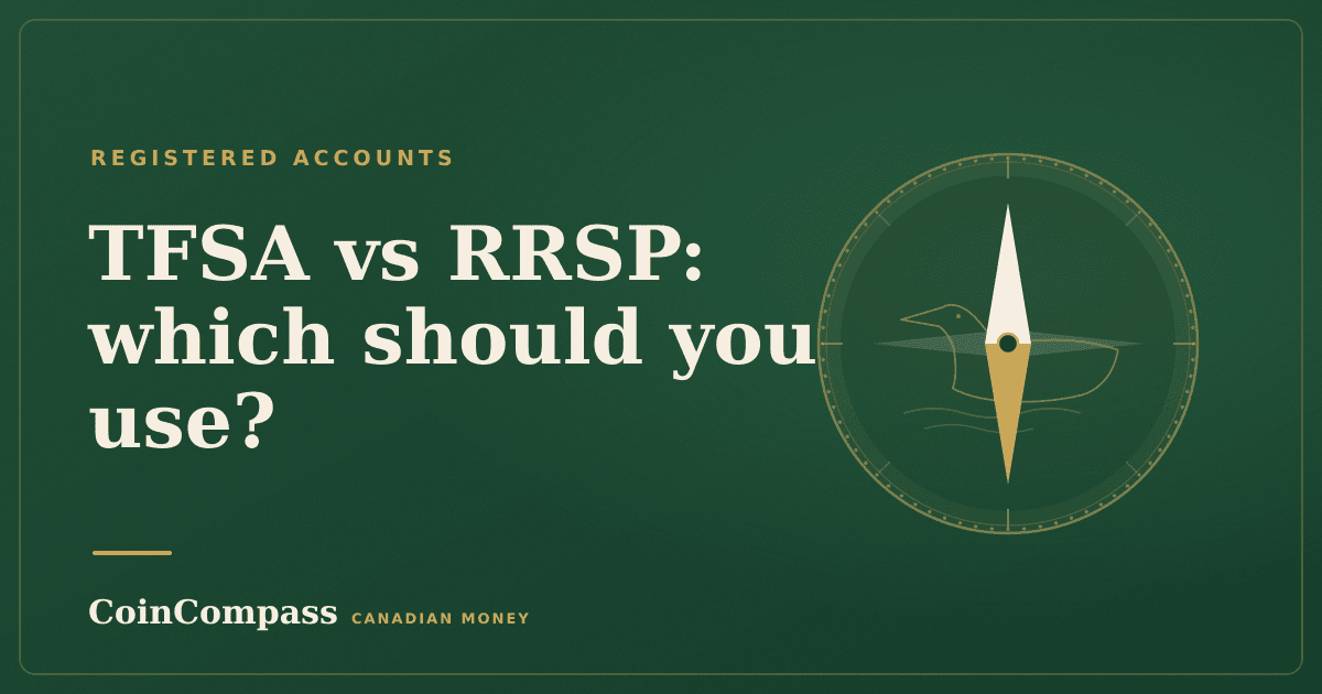 TFSA vs RRSP — Registered accounts · CoinCompass