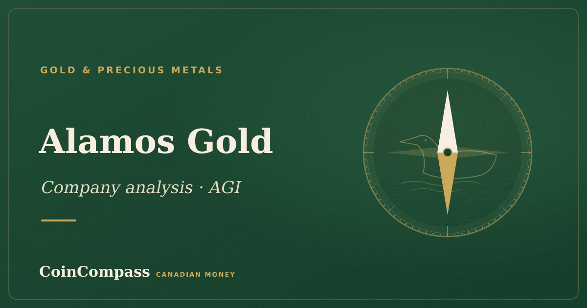 Alamos Gold (AGI) — Gold & Precious Metals · company analysis · CoinCompass