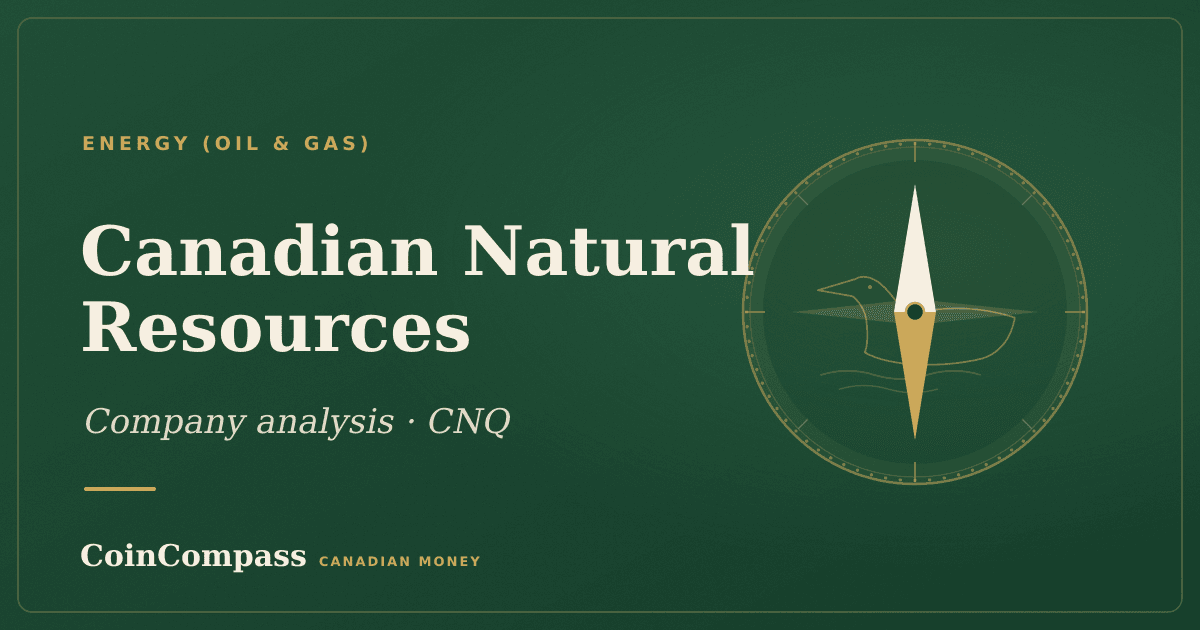 Canadian Natural Resources (CNQ) — Energy · company analysis · CoinCompass