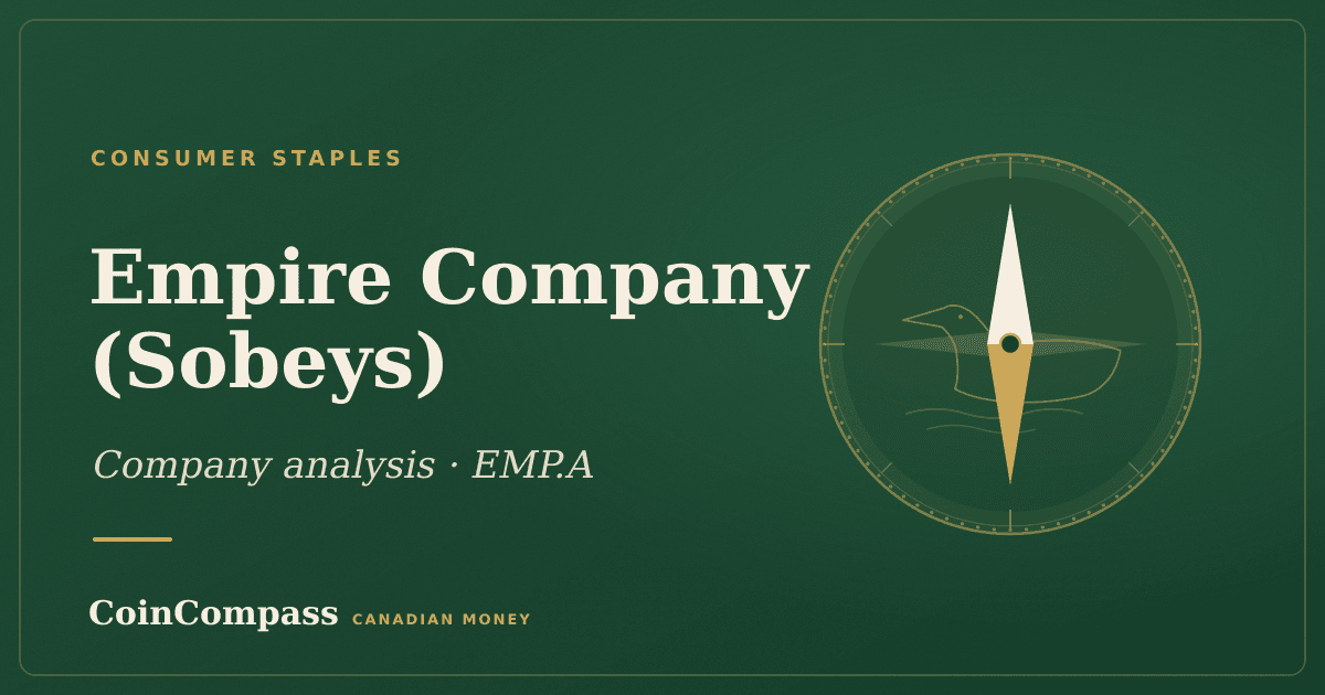 Empire Company (Sobeys) (EMP.A) — Consumer Staples · company analysis · CoinCompass