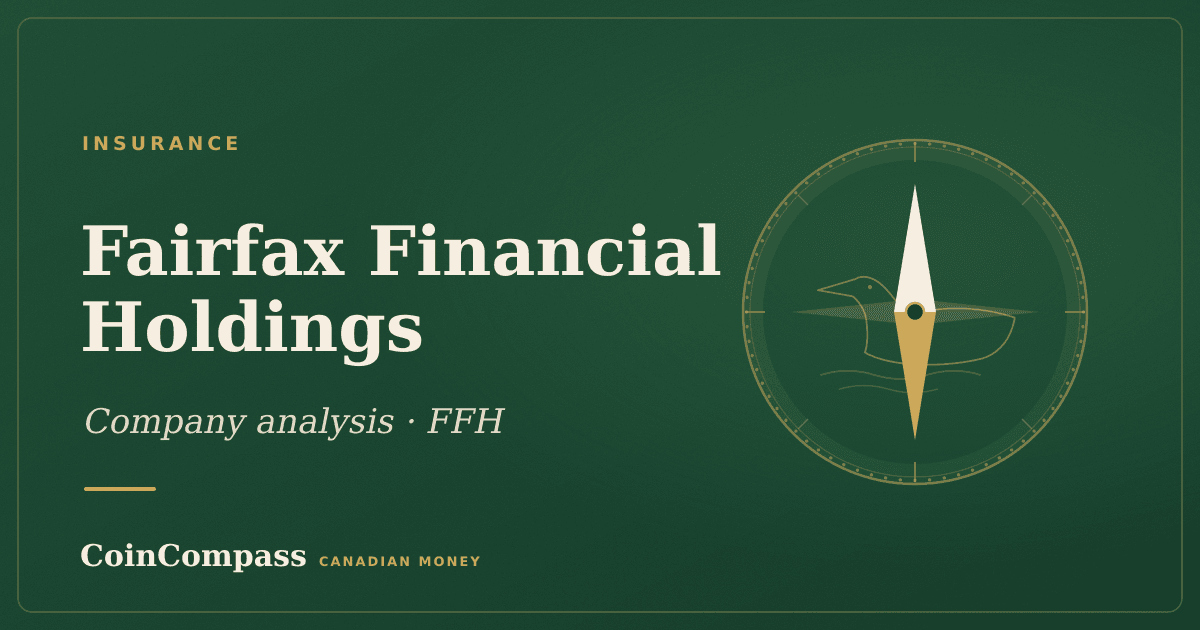 Fairfax Financial Holdings (FFH) — Insurance · company analysis · CoinCompass