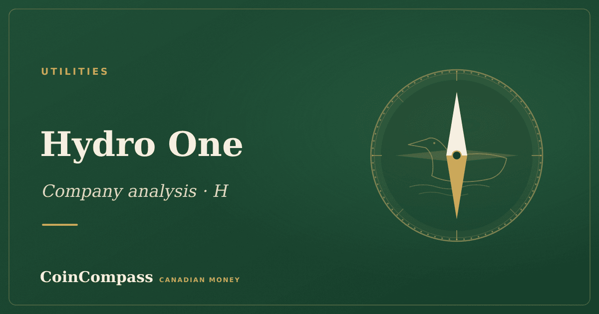 Hydro One (H) — Utilities · company analysis · CoinCompass