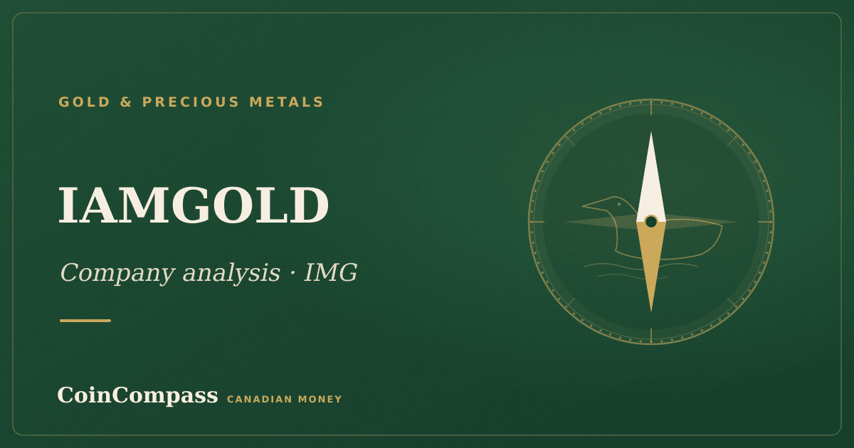 IAMGOLD (IMG) — Gold & Precious Metals · company analysis · CoinCompass