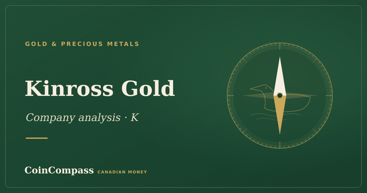 Kinross Gold (K) — Gold & Precious Metals · company analysis · CoinCompass