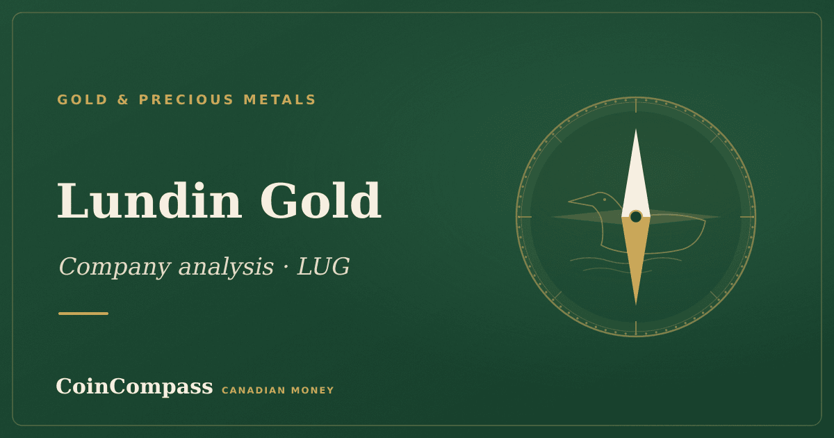 Lundin Gold (LUG) — Gold & Precious Metals · company analysis · CoinCompass