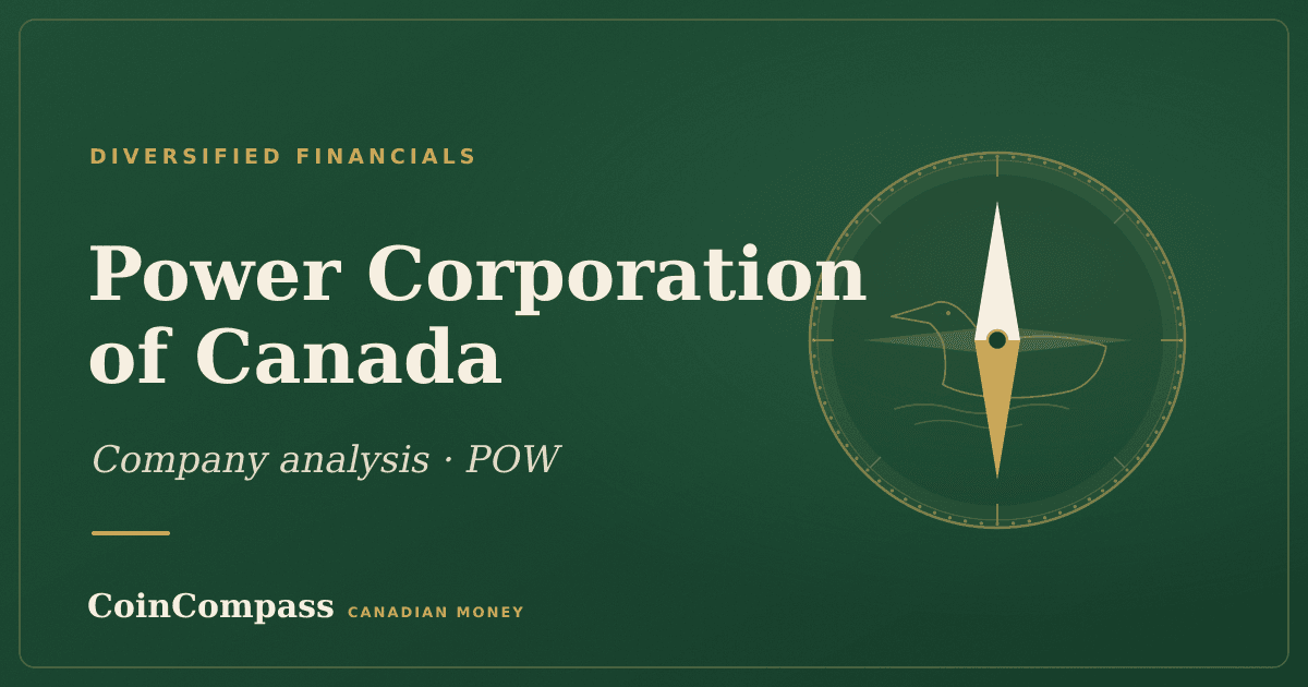 Power Corporation of Canada (POW) — Diversified Financials · company analysis · CoinCompass