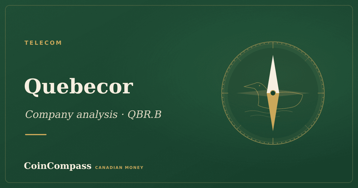 Quebecor (QBR.B) — Telecom · company analysis · CoinCompass