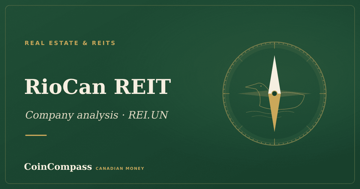RioCan REIT (REI.UN) — Real Estate & REITs · company analysis · CoinCompass